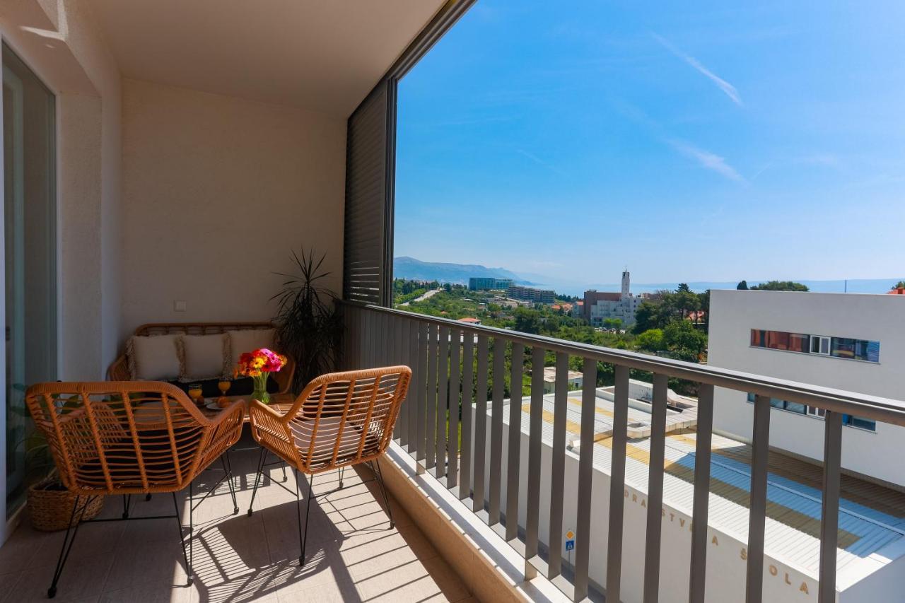 Allora Apartment With Panoramic Sea View Split Exterior photo